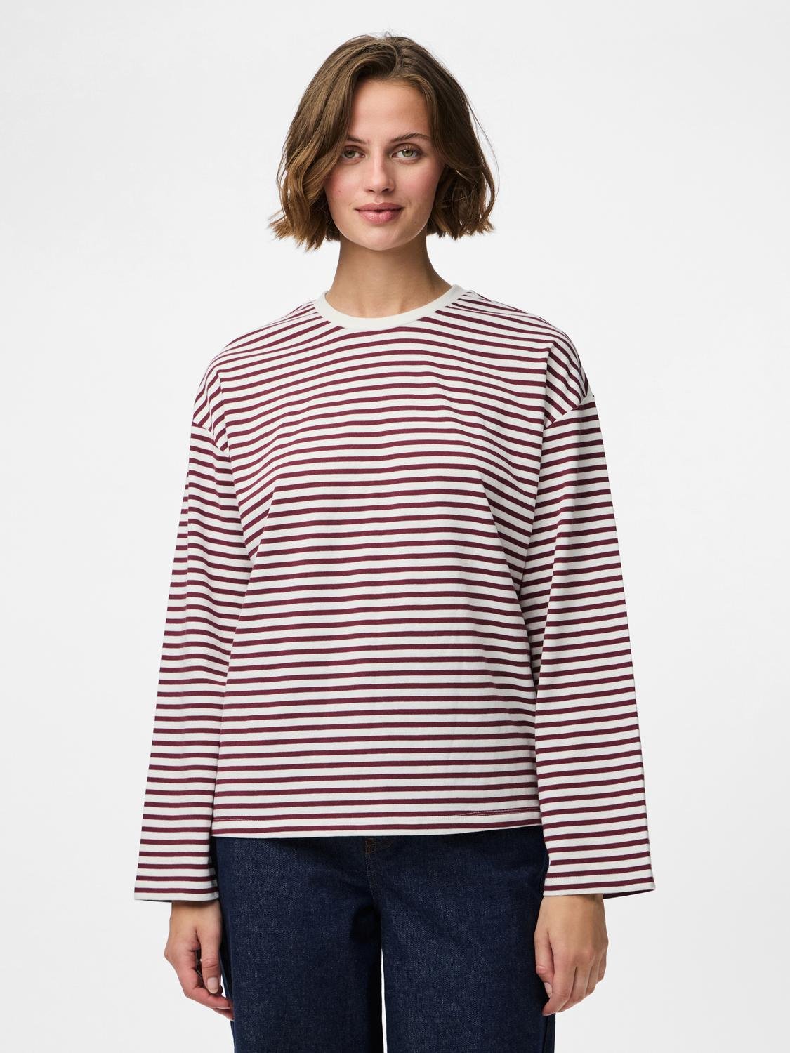 PCSADIE T-shirt - Cloud Dancer - VERO MODA & VILA Bergvik